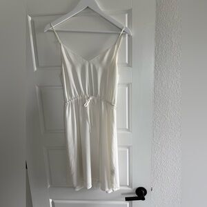ARITZIA Babaton White 100% Silk Dress, Size XS